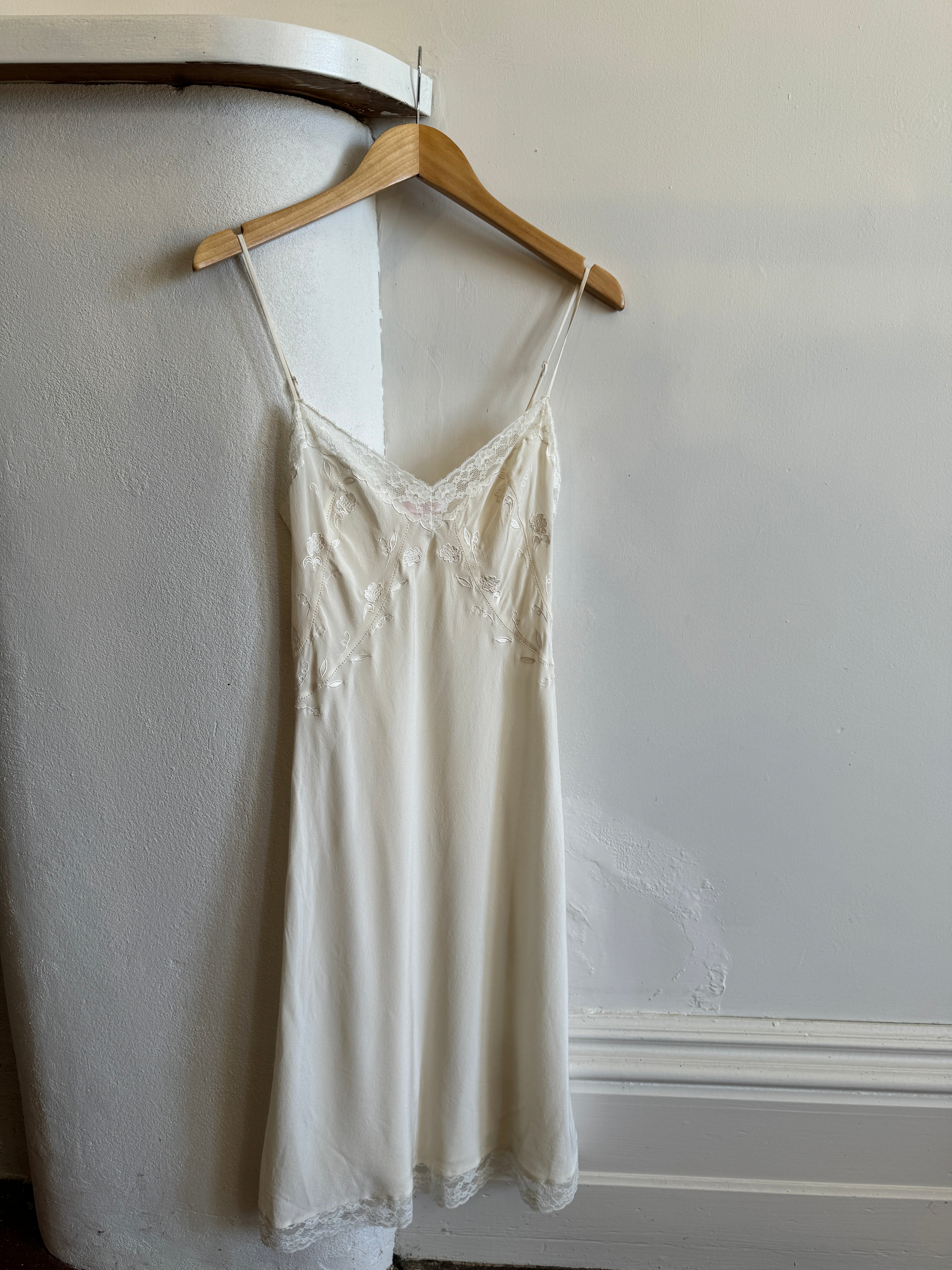 Vintage Victoria's Secret 100% Silk Slip Dress hotsell