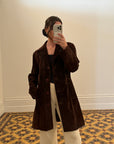 Vintage 70s Brown Suede Jacket