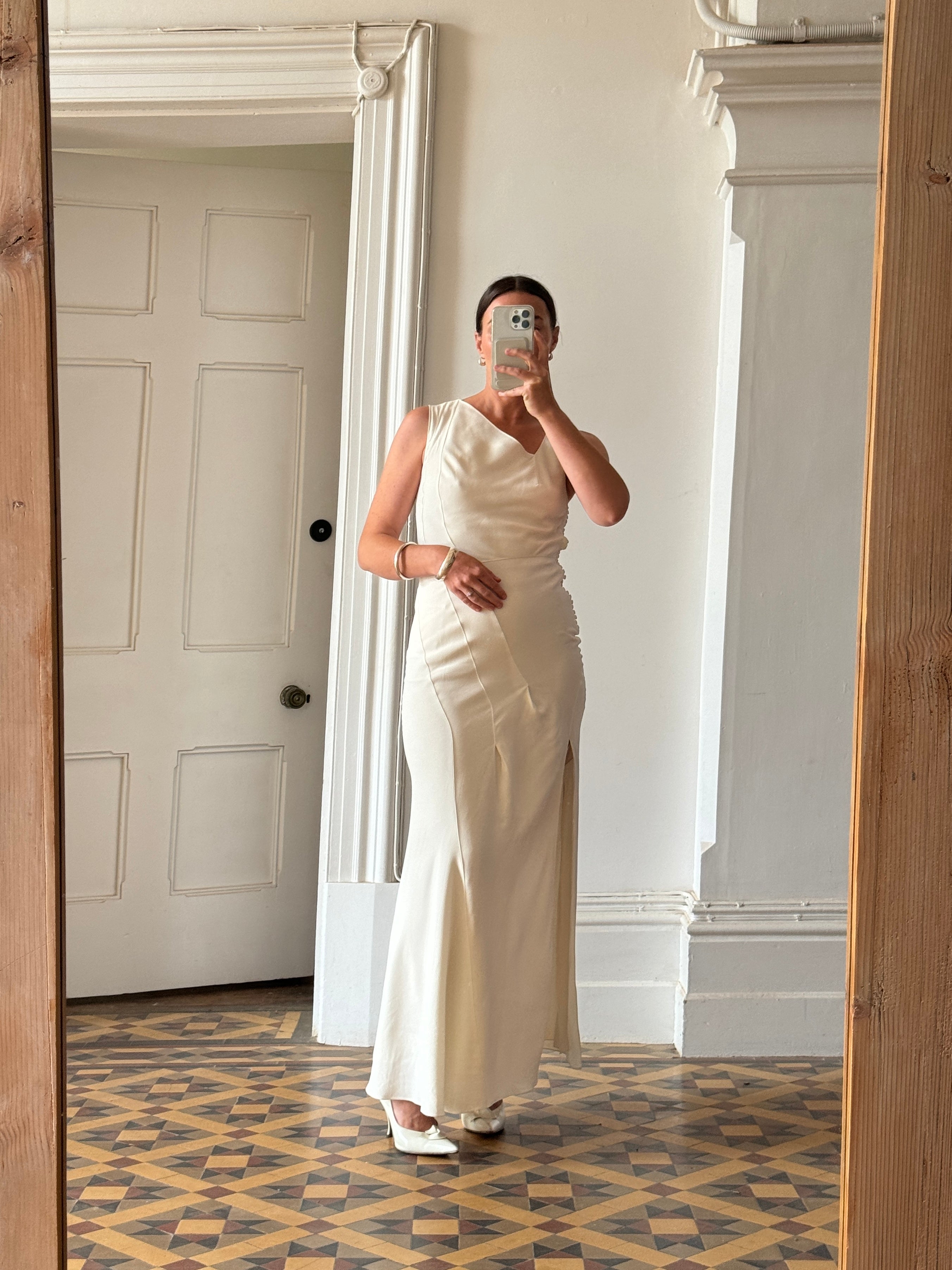 Vintage Y2K Christian Dior Wedding Dress Ivory