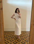 Vintage Empire Daisy and Crystal Bridal Midi