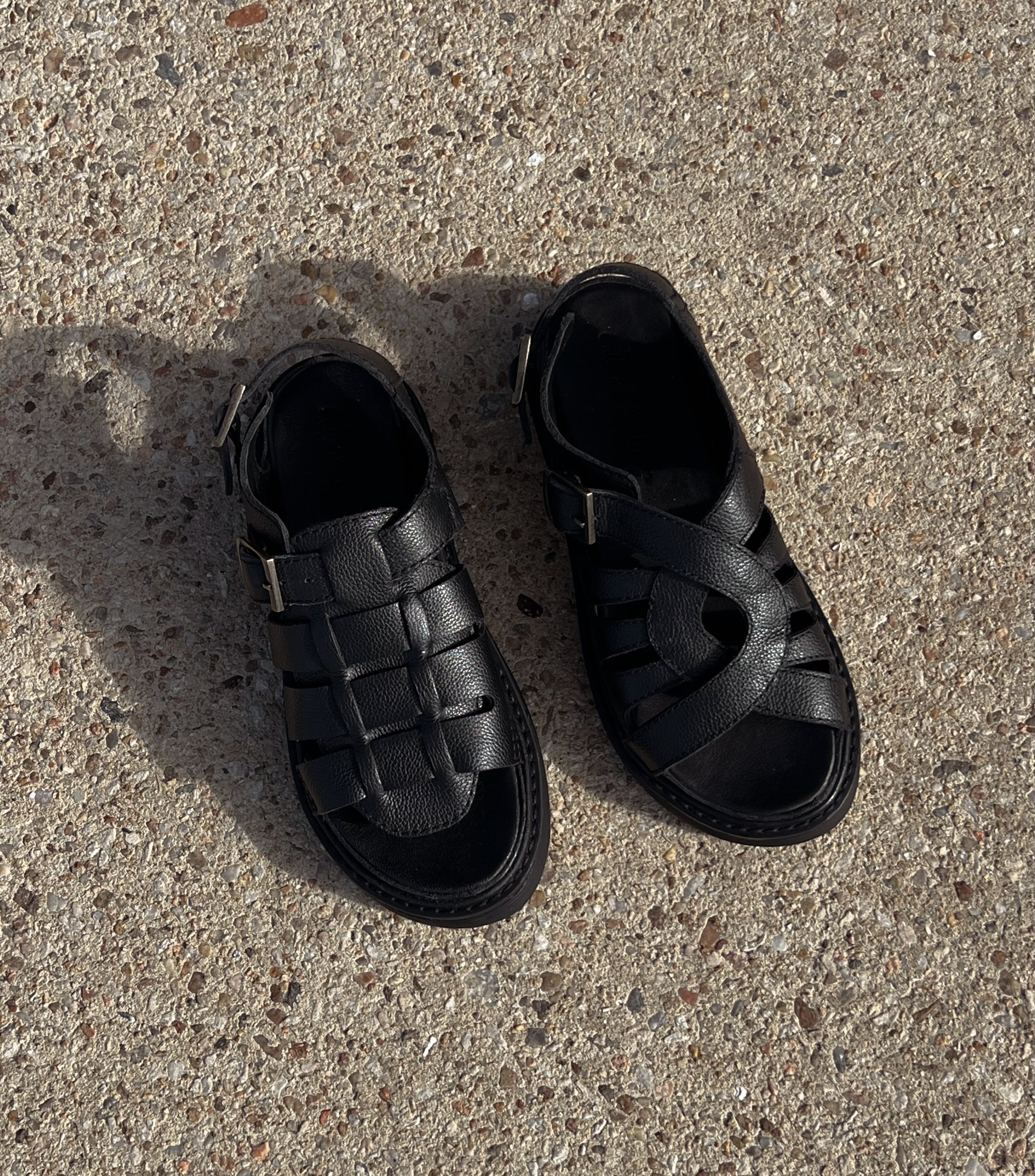 Black sandals from the 90s online