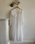 Vintage 60s Bridal Bodysuit and Peignoir Set