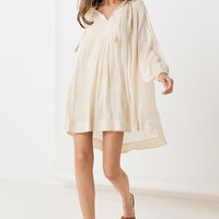 Spell Loves Me Not Tunic Dress Cream – Call Me The Breeze