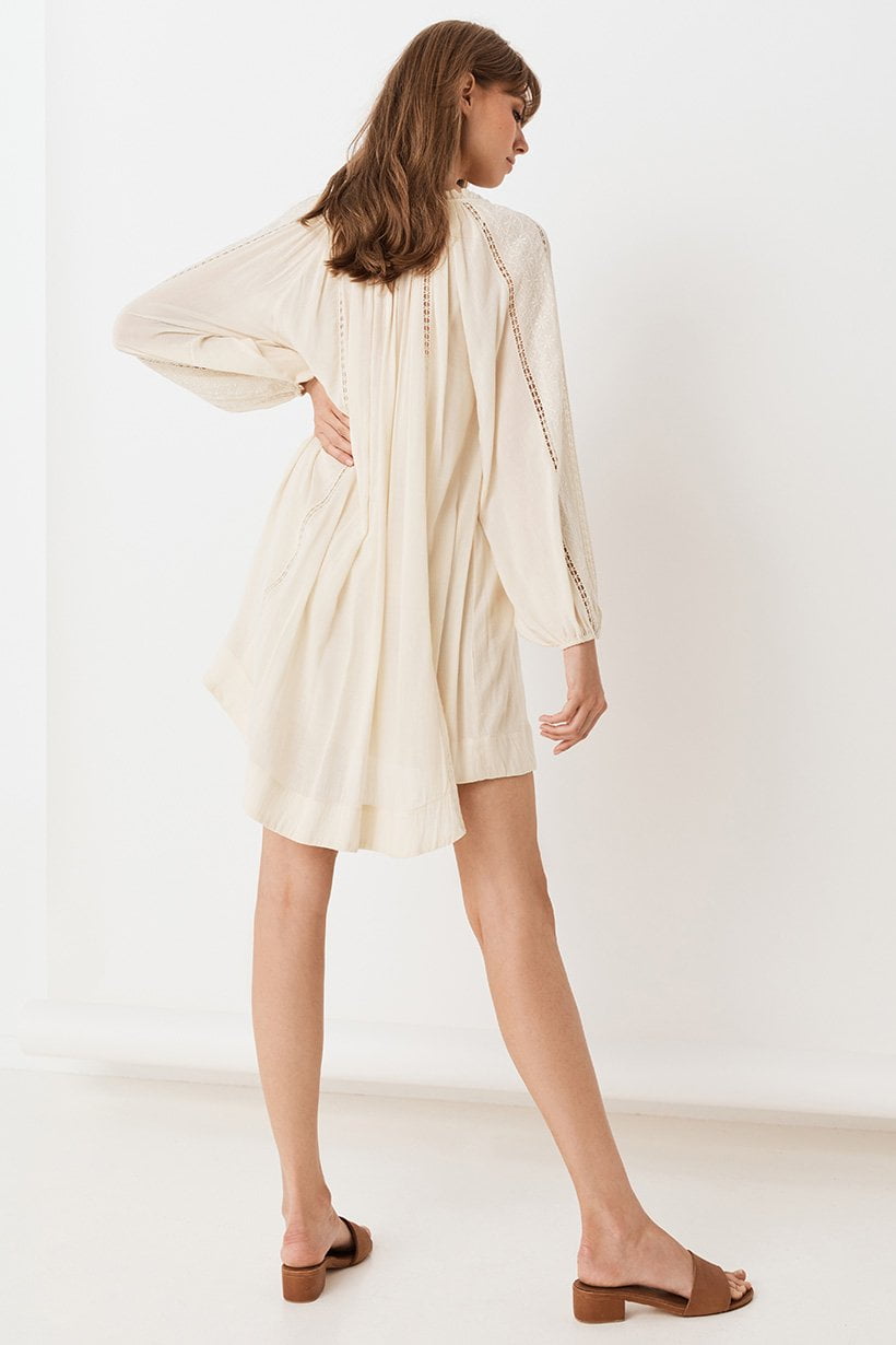 Spell Loves Me Not Tunic Dress Cream – Call Me The Breeze